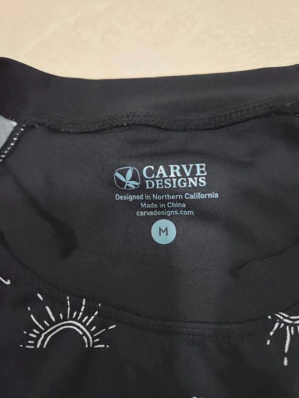 Carve Designs Shoreline Bikini Top Fiesta Key Size Medium